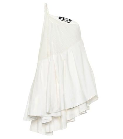 Gianvito Rossi La Robe Affi Jacquard Minidress