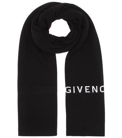 Givenchy Wool Logo Scarf