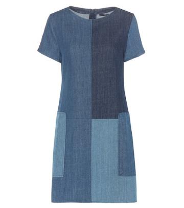 J Brand Luna Denim Mini Dress