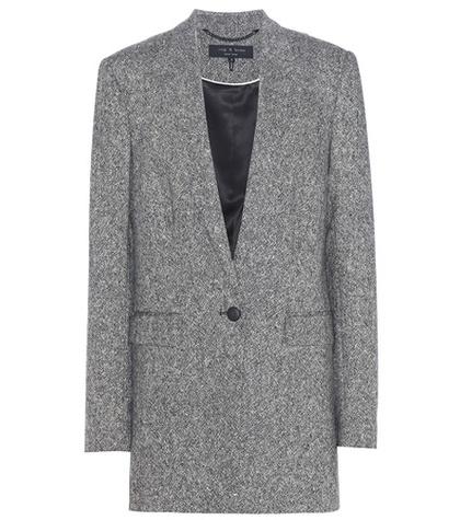 Jardin Des Orangers Ronin Tweed Wool Blazer