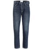 Current/elliott The Vintage Cropped Mid-rise Jeans