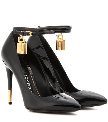 Tom Ford Embellished Patent Leather Pumps