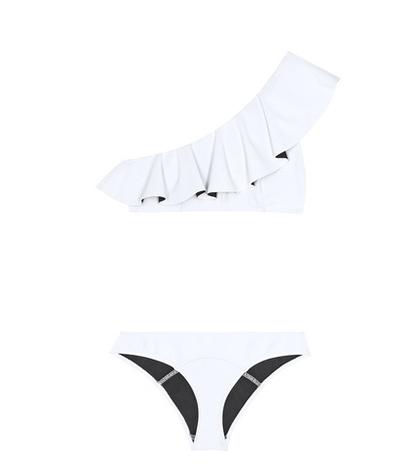 Lisa Marie Fernandez Arden Flounce Bikini