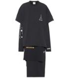 Vetements Printed Cotton Dress