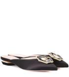 J Brand Eden Satin Slippers