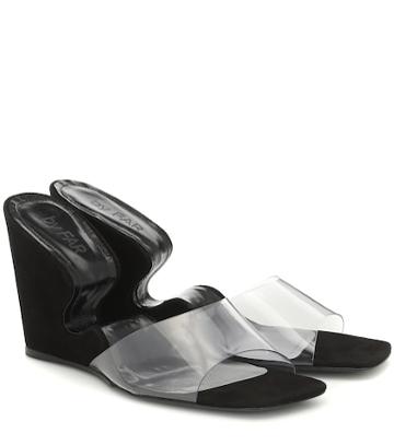 By Far Greta Pvc And Leather Sandals