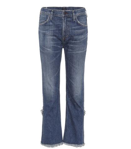 Citizens Of Humanity Drew Fray High-waisted Jeans