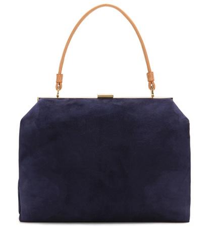 Vetements Elegant Suede Handbag