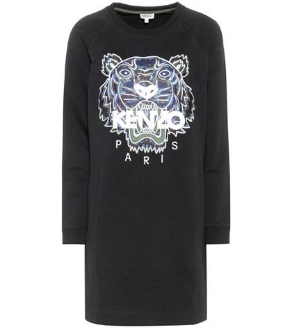 Saint Laurent Embroidered Cotton Dress