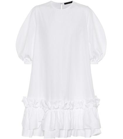 Adidas By Raf Simons Cotton Poplin Dress