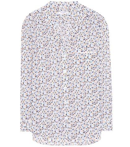 Citizens Of Humanity Keira Printed Silk Shirt