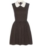 Miu Miu Cotton And Wool-blend Dress