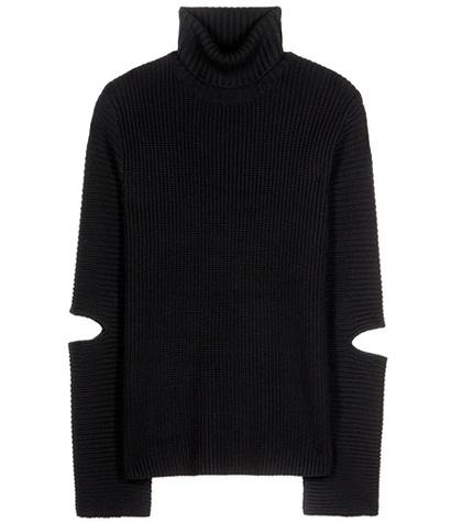 Public School Merino Wool And Cotton Sweater With Cut-outs