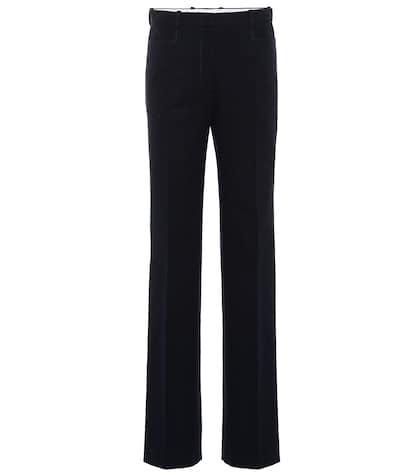 Joseph Road Mid-rise Wide-leg Pants