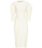 Charlotte Olympia Cotton And Linen-blend Dress