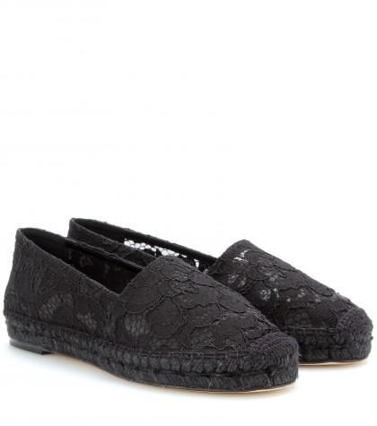 Dolce & Gabbana Lace Espadrilles