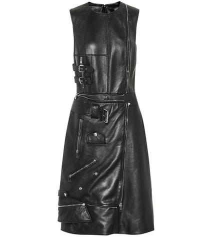 Alexander Mcqueen Leather Dress