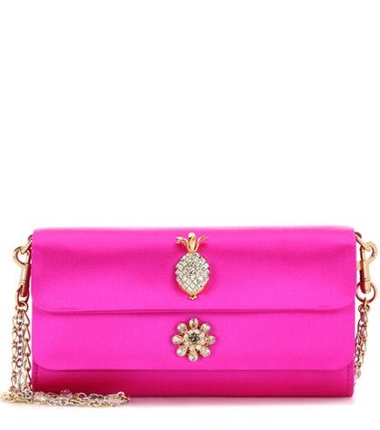 Dolce & Gabbana Dorina Satin Shoulder Bag