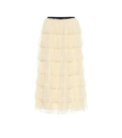 Redvalentino Layered Tulle Miniskirt