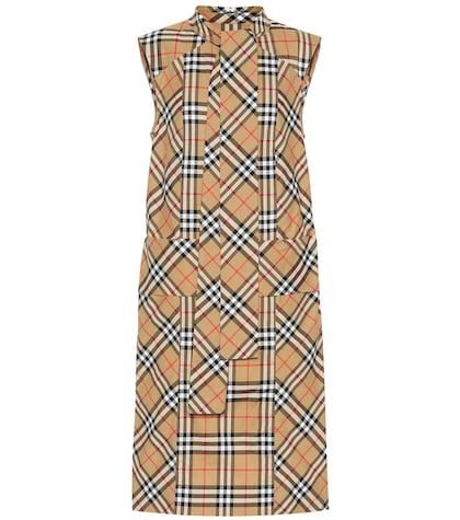 Burberry Vintage Check Cotton Dress