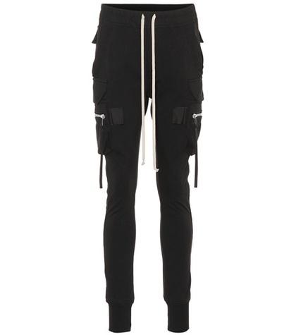 Rick Owens Cotton Cargo Pants