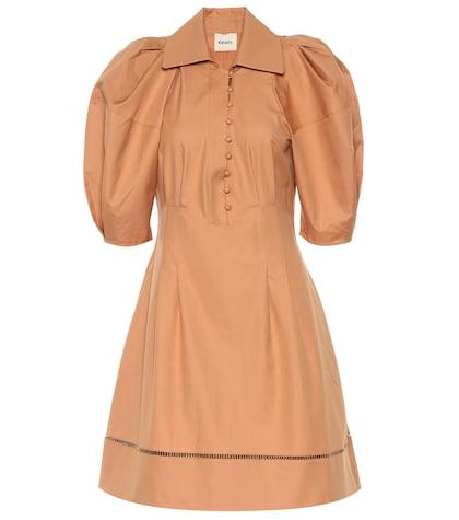 Alexander Mcqueen Carlina Cotton Twill Dress