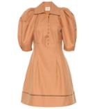 Alexander Mcqueen Carlina Cotton Twill Dress