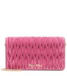 Jardin Des Orangers Matelassé Velvet Shoulder Bag