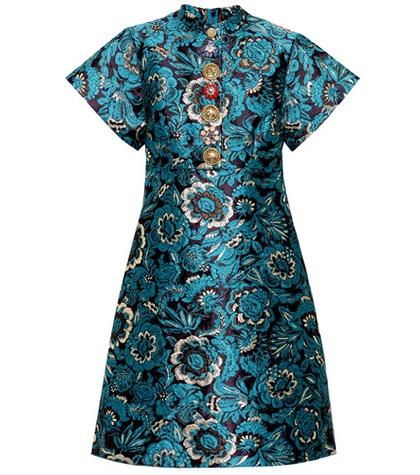 Dolce & Gabbana Floral-jacquard Dress