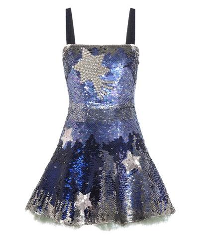 3.1 Phillip Lim Crystal-embellished Sequinned Silk Mini Dress