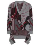 Balenciaga Printed Knitted Wool-blend Sweater