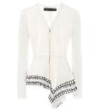 Roland Mouret Hayton Embroidered Cotton Jacket