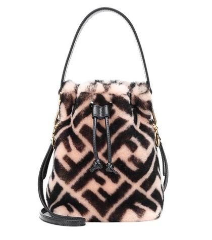 Fendi Mon Tresor Mini Fur Bucket Bag