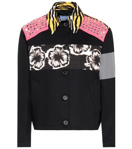 Prada Printed Cotton Jacket