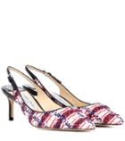 Jimmy Choo Exclusive To Mytheresa – Erin 60 Tweed Slingback Pumps