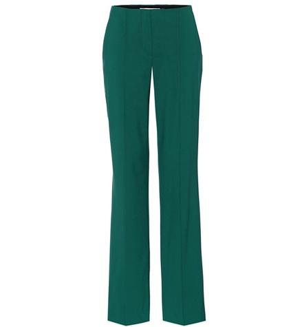Diane Von Furstenberg Wool Crêpe Pants
