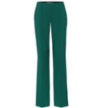 Diane Von Furstenberg Wool Crêpe Pants