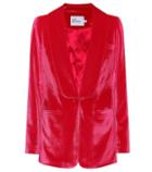 Self-portrait Velvet Blazer