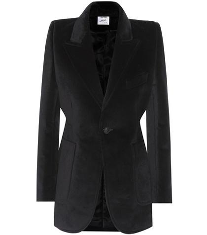 Anthony Vaccarello Velvet Blazer