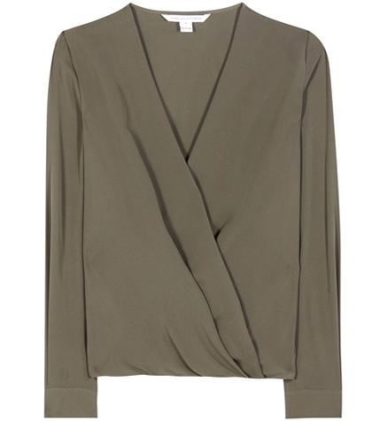 Diane Von Furstenberg Marci Silk Blouse