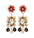 Dolce & Gabbana Exclusive To Mytheresa.com – Embellished Clip-on Earrings