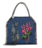 Diane Von Furstenberg Falabella Mini Embroidered Denim Tote