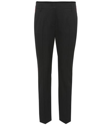 Aquazzura Cool Ambition Striped Trousers