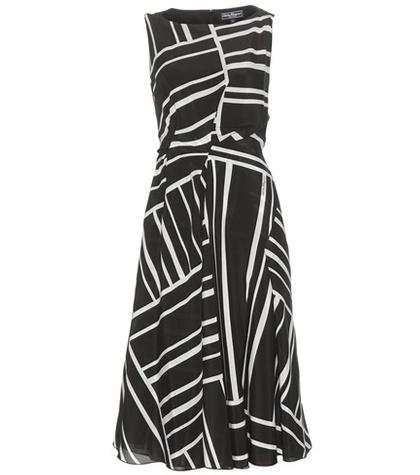 Salvatore Ferragamo Printed Silk Dress