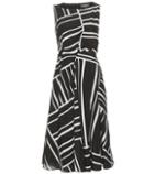 Salvatore Ferragamo Printed Silk Dress