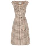Baum Und Pferdgarten Exclusive To Mytheresa – April Checked Cotton Midi Dress
