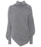 Dolce & Gabbana Asymmetric Virgin Wool Sweater