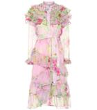 Isa Arfen Embellished Floral-printed Dress
