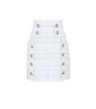 Balmain Embellished Tweed Miniskirt