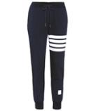 Roland Mouret Striped Cotton Trackpants